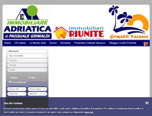 Tablet Screenshot of immobiliareadriatica.org